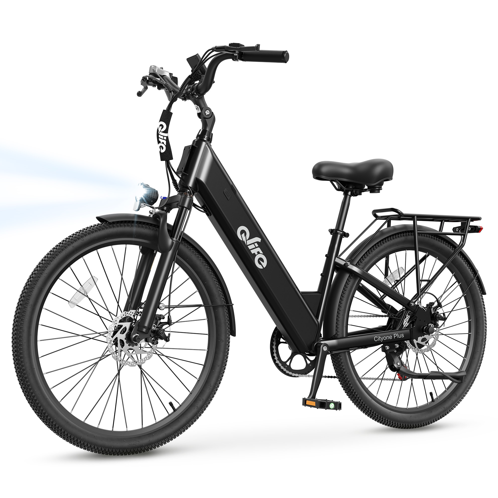 Tech Q - Rower elektryczny Qlife Cityone Plus St