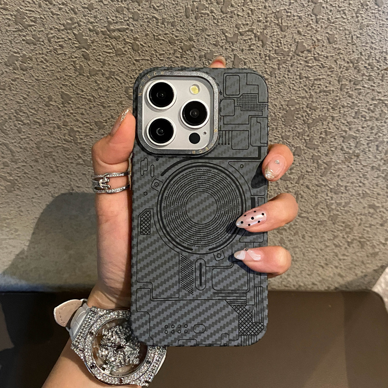 Tech Accessories Hard Case - Wysokiej jakości włókno węglowe do etui