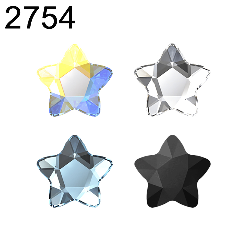 Nail Tech Accessories - Oryginalny 2754 Star Flower Flat Back