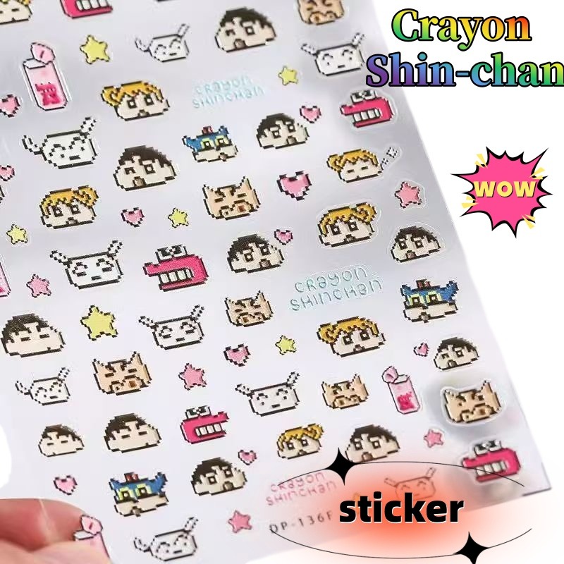 Nail Tech Accessories - Zeszyt kreatywny z motywem Crayon Shin-chan,