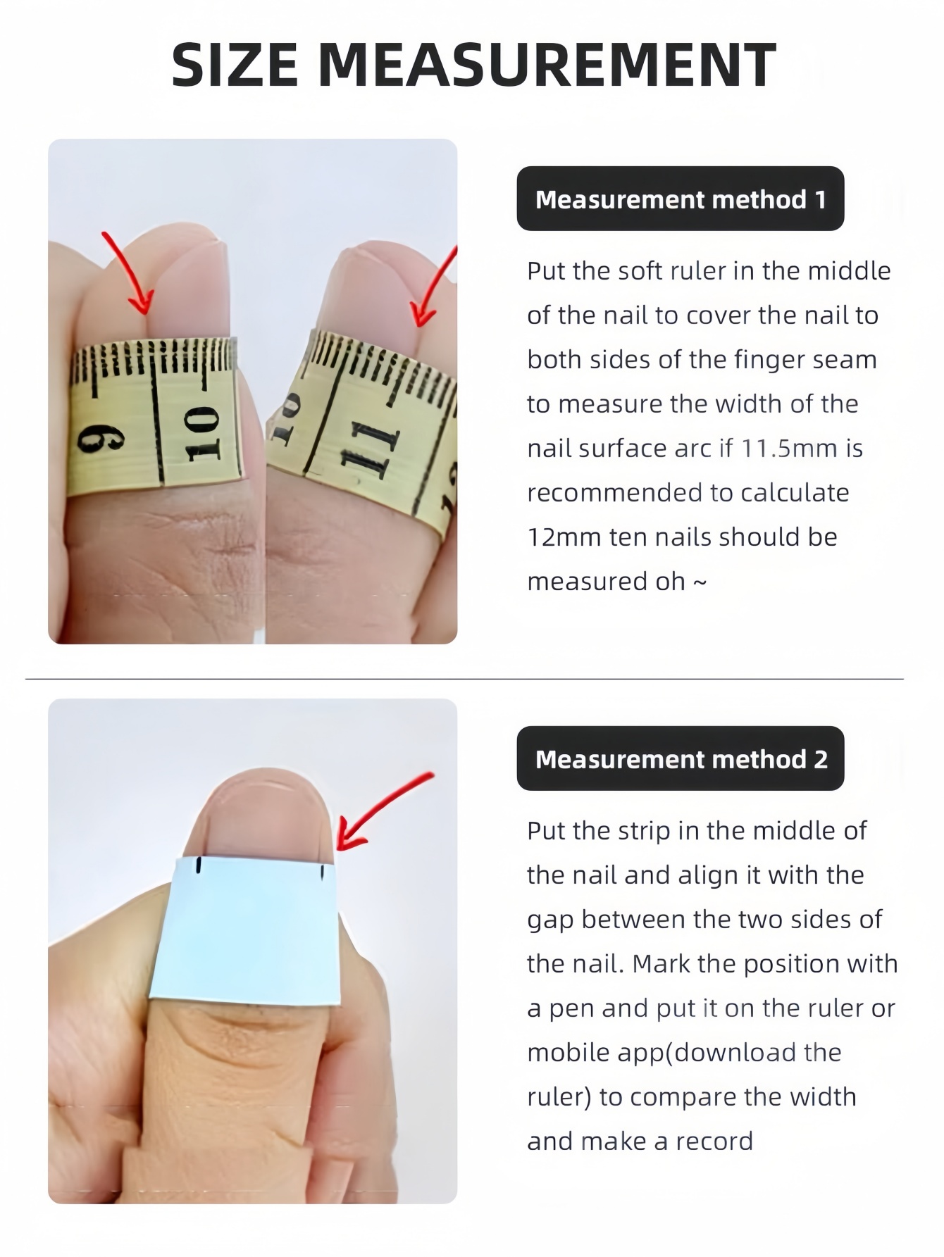 10-częściowy zestaw paznokci n – Nail Tech Accessories recenzja i cena