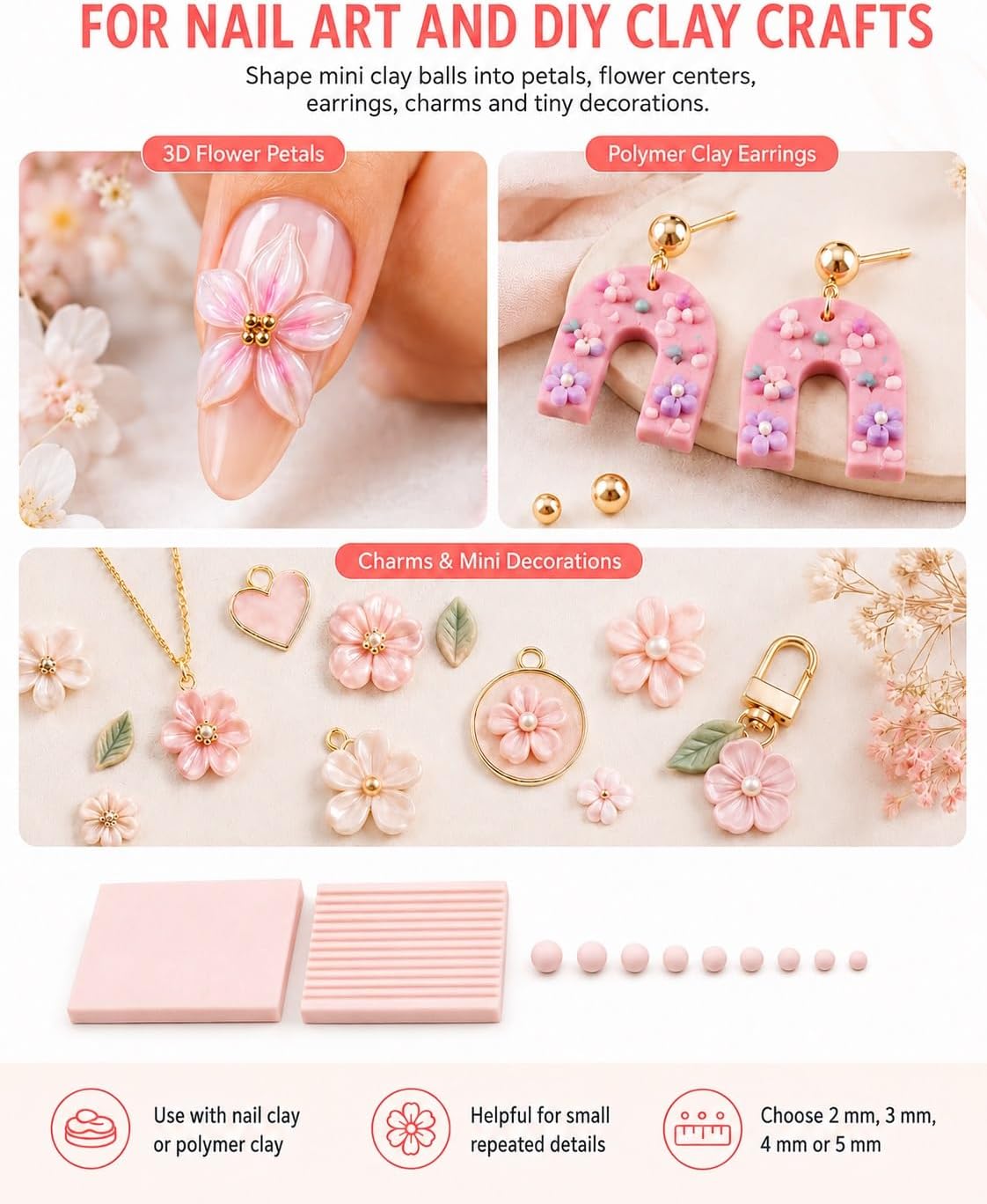 4 sztuki narzędzi do tworzenia – Nail Tech Accessories recenzja i cena