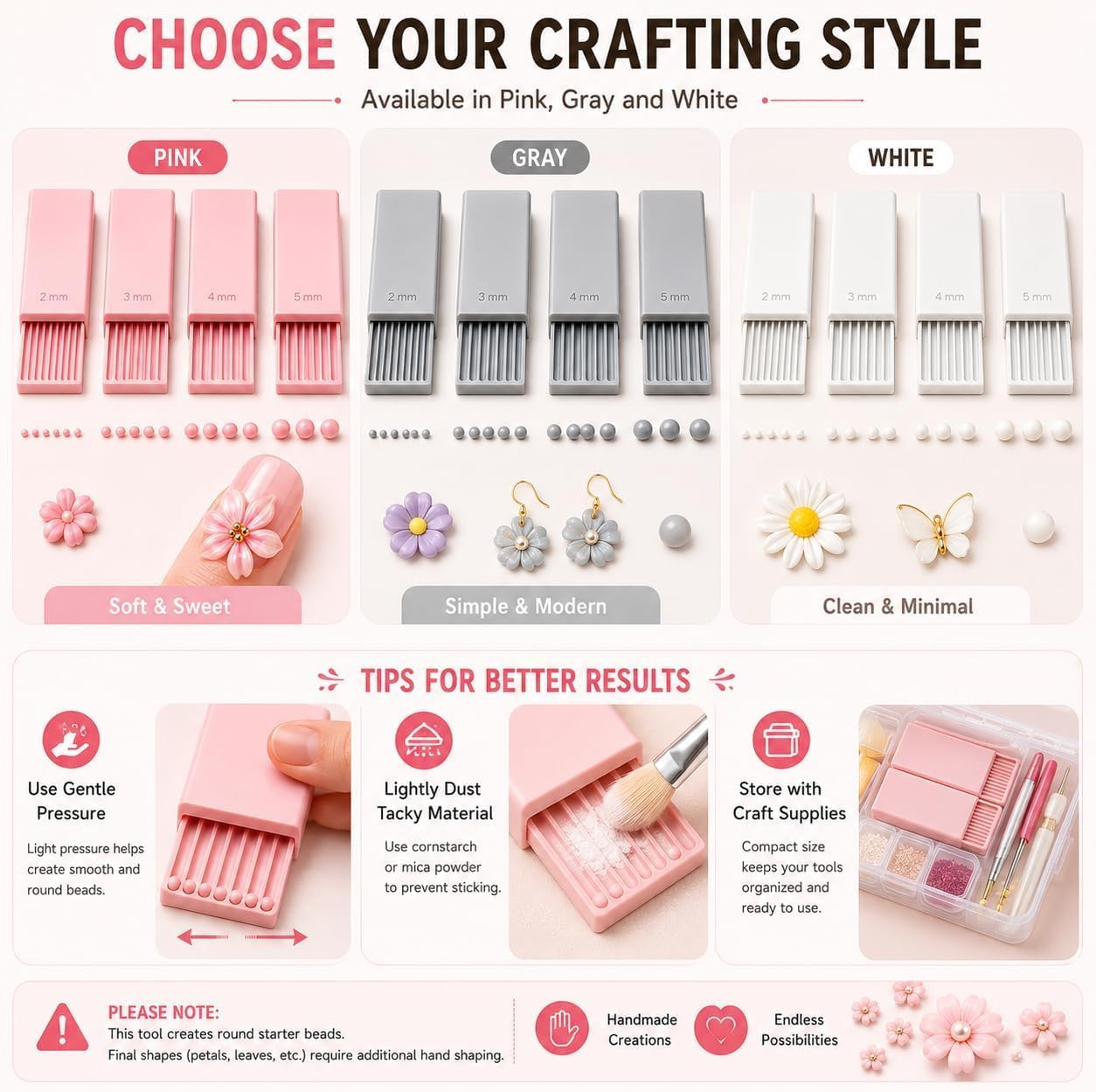 4 sztuki narzędzi do tworzenia – Nail Tech Accessories recenzja i cena