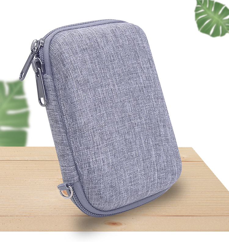 Szara lniana twarda torba EVA  – Tech Accessories Hard Case recenzja i cena